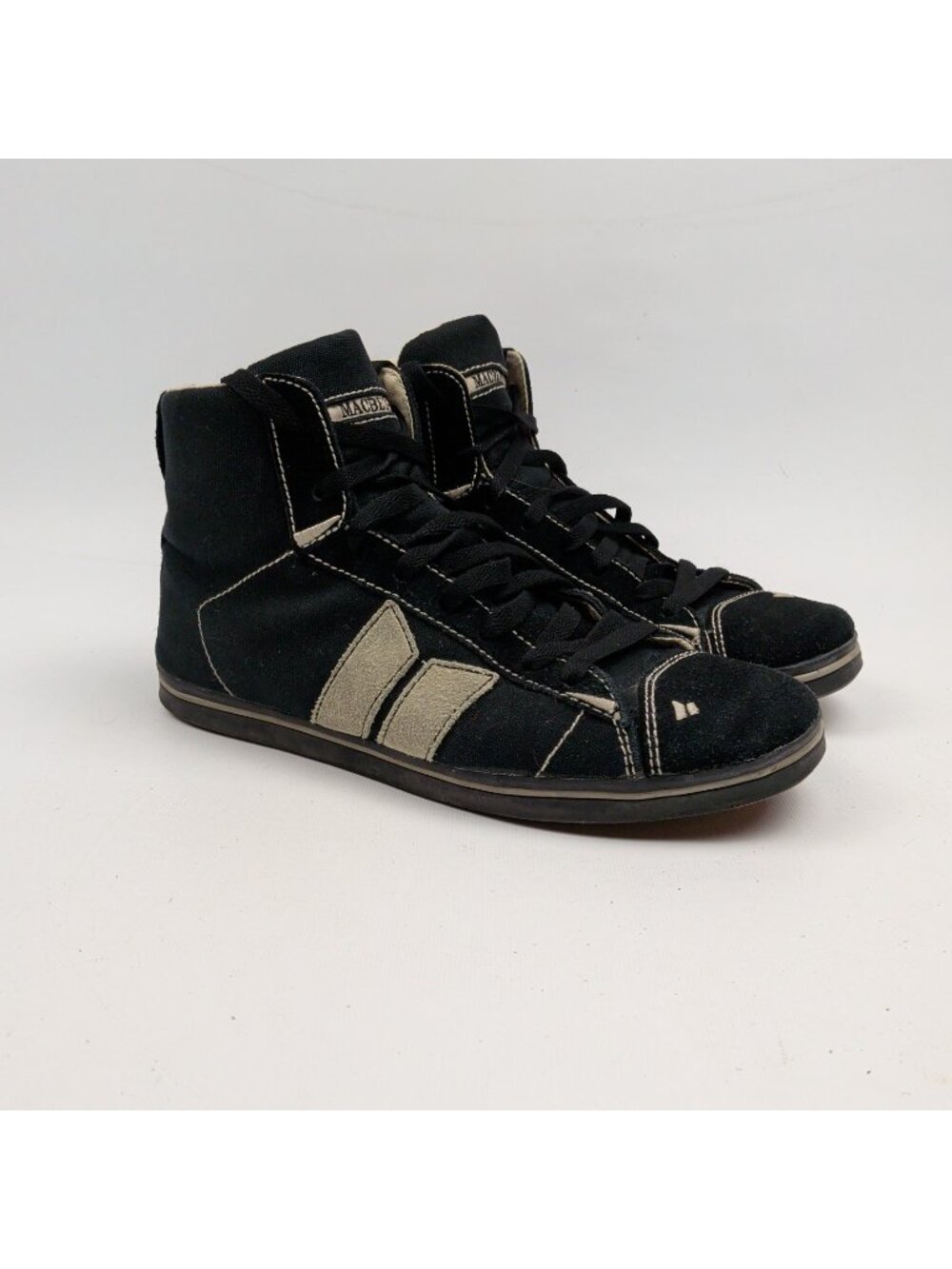 Y2K Macbeth x Tom DeLonge High Top Sneaker Black Men Sz 9 US Skateboard Punk